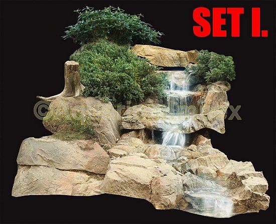 Bachlauf Wasserfall 4 Variationen Teich Bachlaufschalen Set Wasserspiel