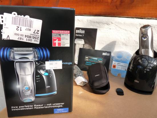 Braun Series 7 795cc 3 inkl.Reinigungskartusche NEU