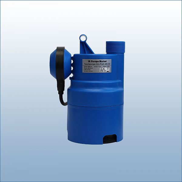 IBC TankPumpe, Gartenpumpe, Schmutzwasser Tauchpumpe DirtProfi 400