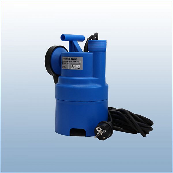 IBC TankPumpe, Gartenpumpe, Schmutzwasser Tauchpumpe DirtProfi 400