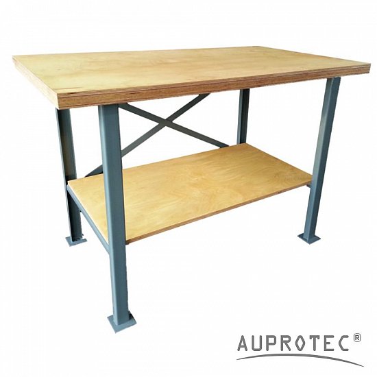 Profi Werkbank mit Multiplex Arbeitsplatte 40mm Massiv Arbeitstisch