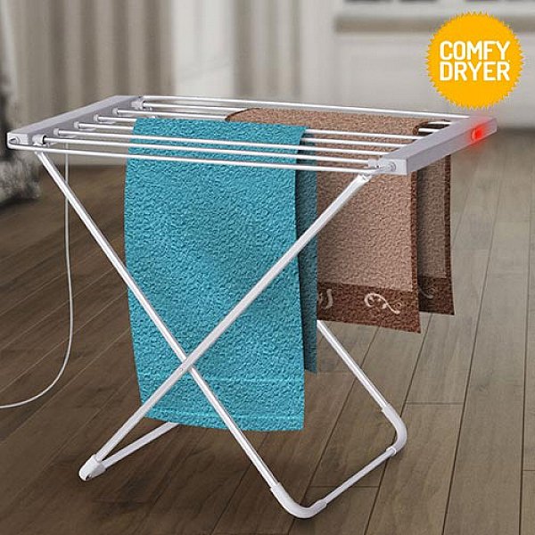 elektrischer Wäscheständer Wäscheleine Wäschegestell Comfy Dryer (6