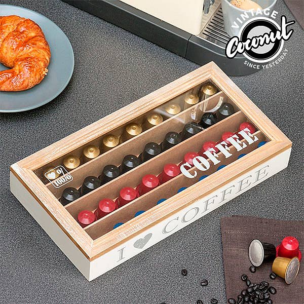 Aufbewahrungsbox für Kaffee Kapseln Kaffeekapsel Halter Nespresso