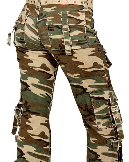 Damen Cargo Hose Camouflage Tarnhose Army Militär Kampfhose Ebay