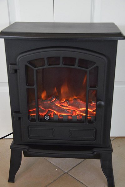 Kamin Ofen Heizung Elektro Kaminfeuer Heizstrahler Kaminofen Kamin