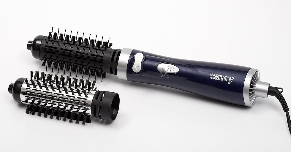 lockenstab mit großer rundbürste