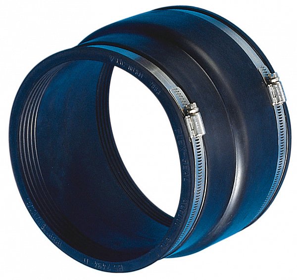 Übergang Steinzeug auf PVC KG Rohr Adapter Rohrmanschette 100 125 150 eBay