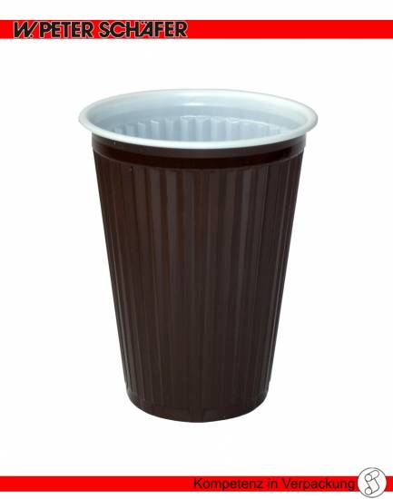 000 Thermobecher, Kaffeebecher Plastik 0,18l 180ml  