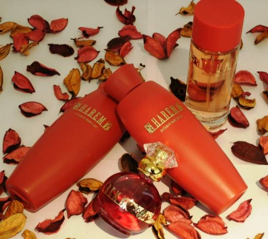 LR Harem Duftset / Pflege Set Parfum, Deospray, Creme & Duschgel