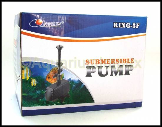 RESUN KING 3F SPRINGBRUNNENPUMPE + FONTÄNE 2400L/H BRUNNEN PUMPE