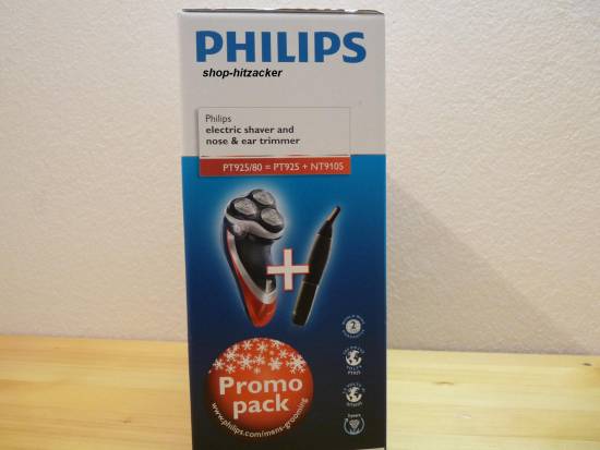 Philips Herrenrasierer PT925/80 inkl. Trimmer NT9105/10