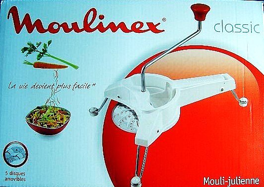 Moulinex Julienne Reibe Zerkleinerer Allesschneider