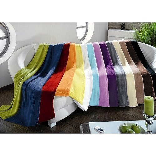 exklusive Kuscheldecke XXL   Decke Memphis in 11 Farben   180 x 220 cm