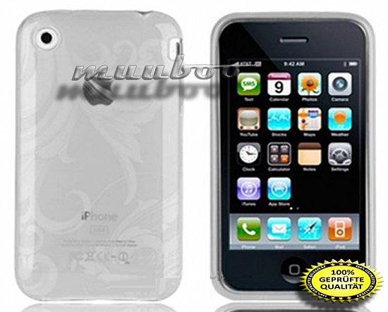 iPhone 3G 3GS Silikon Hülle Schutzhülle Case TPU Cover Etui Tasche