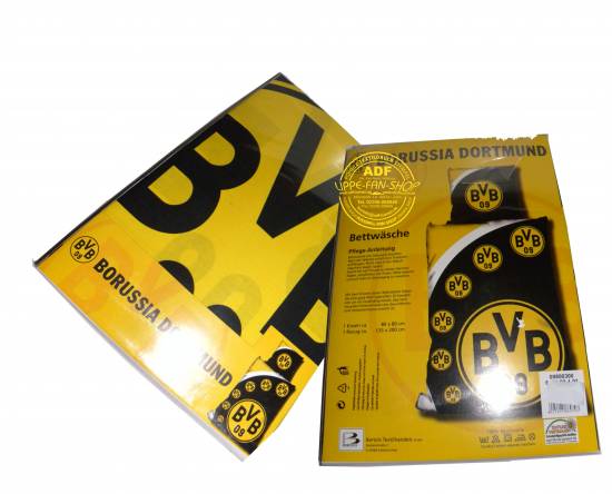 BVB Bettwäsche Cut Polostreifen Fans Exclusive Meister