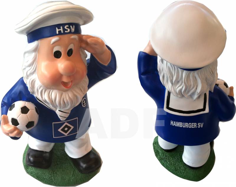 WOW HSV Hamburger SV Gartenzwerg Zwerg Matrose Neu Top