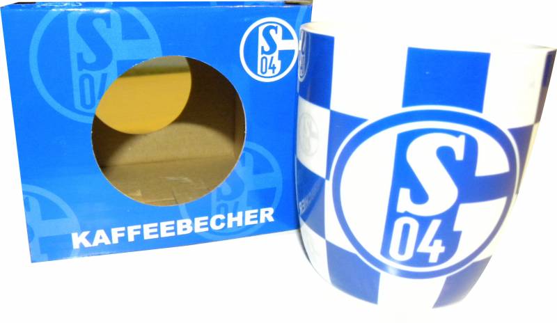 S04 Tasse Karo für Schalke Fans Schalke 04 Gelsenkirchen