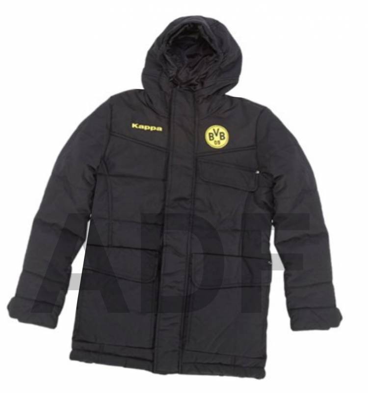 BVB Stadionjacke Coachjacke Freizeitjacke Sparetime Jacket Kappa Jacke