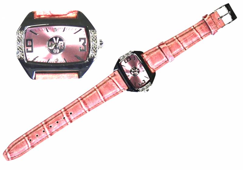 BVB Borussia Dortmund Lady Armbanduhr Damen Uhr Damenuhr Rosa mit