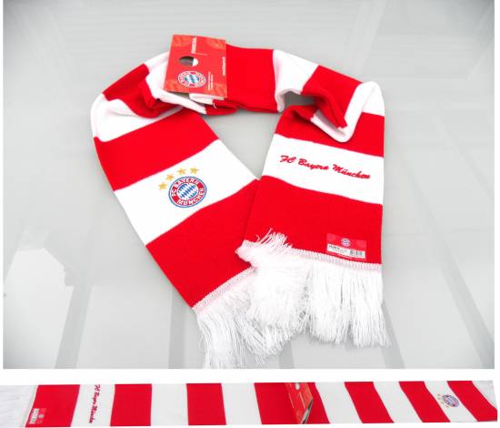 FCB Bayern München Schal Strickschal Fanschal Fanscarf Scarf NEU