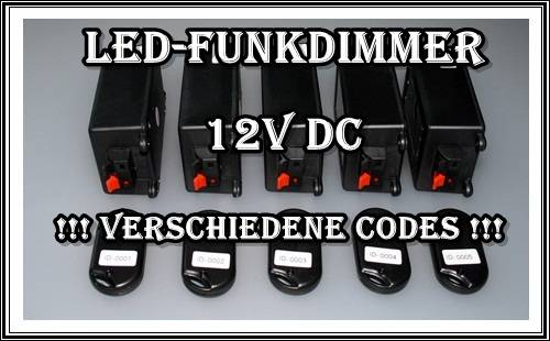 Für spannungsstabilisierte 12V DC LED Beleuchtung, Nicht für Halogen