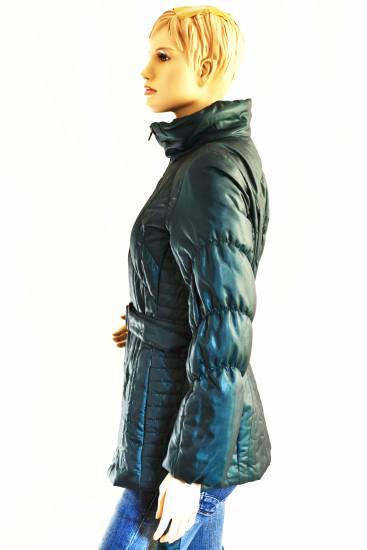 HEINE STEPPJACKE WATTIERT JACKE MANTEL GRÜN S M L 36 38 40 BC WOMEN