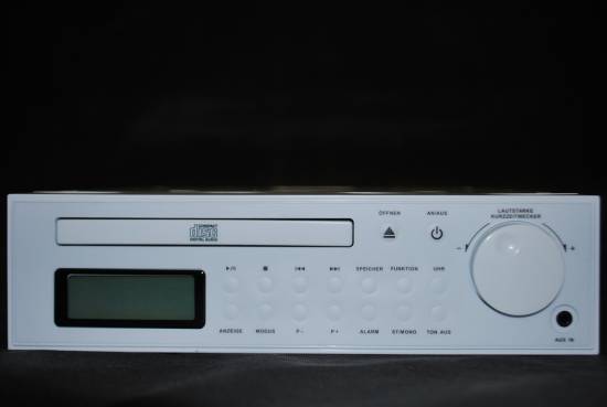 KÜCHENRADIO (UNTERBAU) WECKER *CD PLAYER VON TEVION NEU  