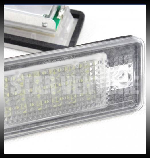 LED Kennzeichenbeleuchtung Audi Q7 A3 S3 Cabriolet A4 S4 A6 S6 B6 B7