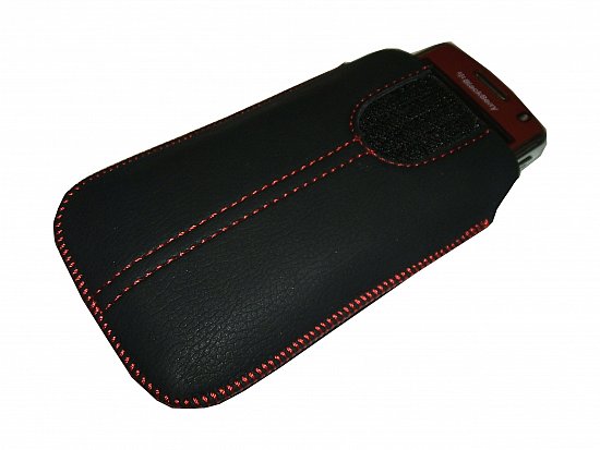 Handytasche Etui für BlackBerry Porsche Design P´9981 Schwarz