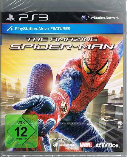 Playstation 3 PS3 Spiel The Amazing Spiderman Spider Man NEU