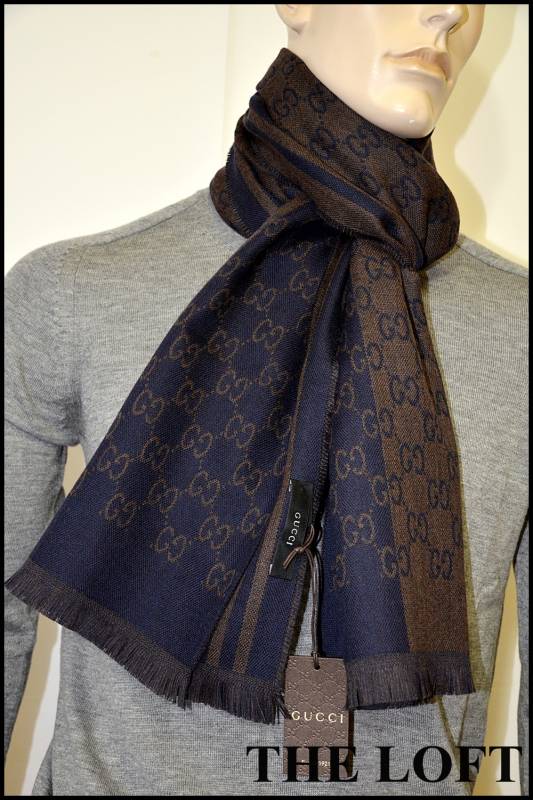 GUCCI SCHAL SCARF SCIARPE GUCCI LOGO SONDERANGEBOT  