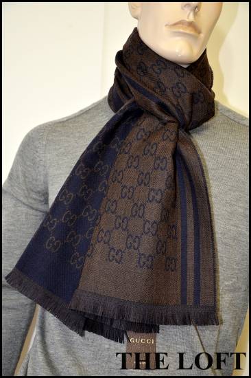 GUCCI SCHAL SCARF SCIARPE GUCCI LOGO SONDERANGEBOT  